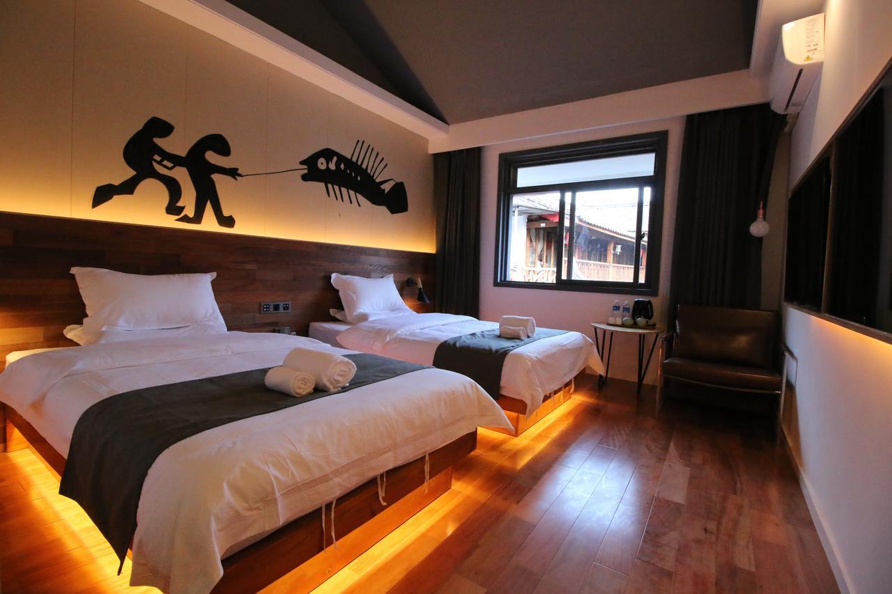 Lijiang Shuhe Travelling Hotel Экстерьер фото